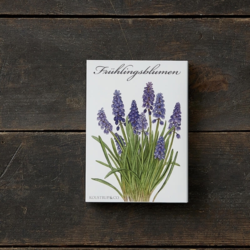 SPRING FLOWERS - 8 Cards (German)