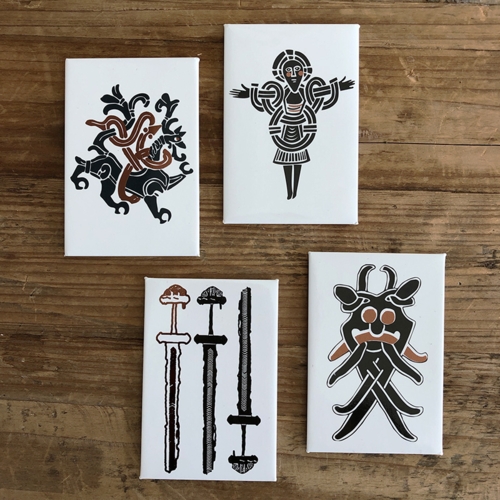 MAGNETS - VIKING - 8 x 5.5 cm