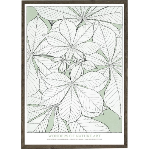 Leaves green - ART PRINT - CHOOSE SIZE