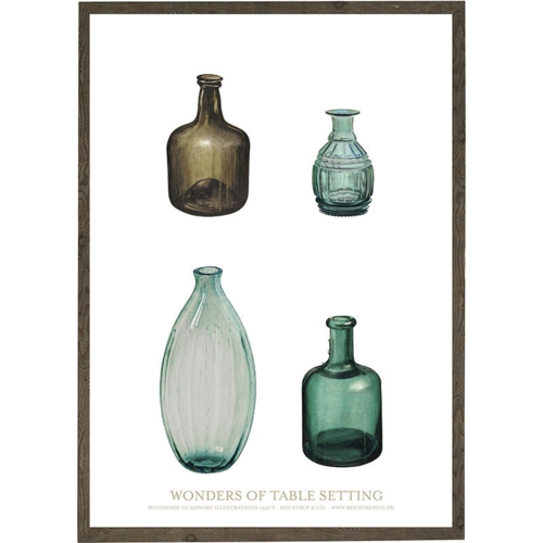 Vases green - ART PRINT - CHOOSE SIZE
