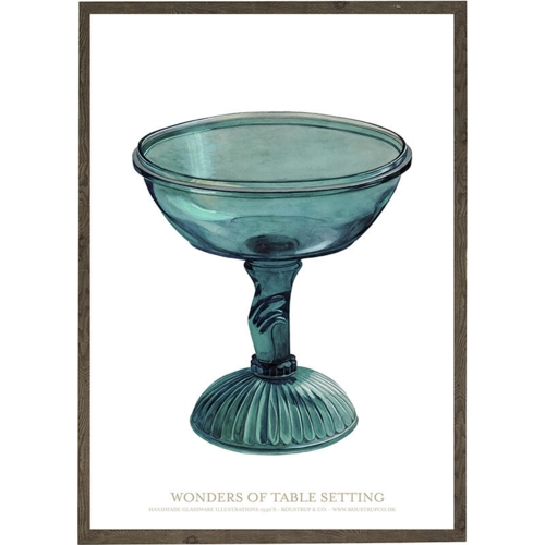 Glassware green - ART PRINT - CHOOSE SIZE