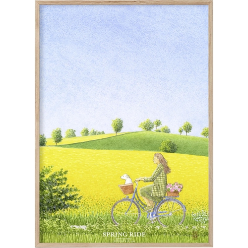 Spring ride - ART PRINT - CHOOSE SIZE
