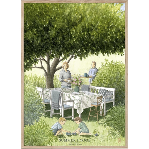 Summer hygge - ART PRINT - CHOOSE SIZE