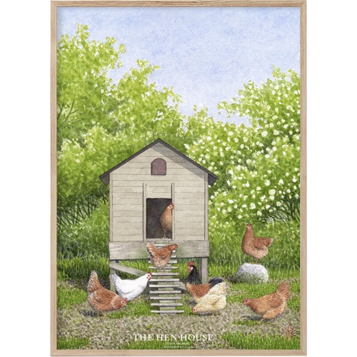 The Hen House - ART PRINT - CHOOSE SIZE