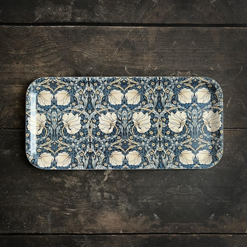 TRAY 32x15 - Morris Pimpernel blue
