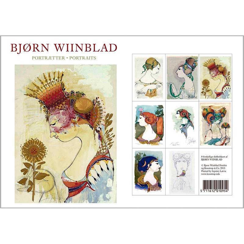 WIINBLAD PORTRAITS - 8 cards