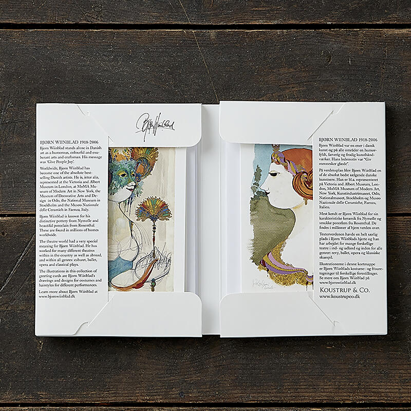 WIINBLAD PORTRAITS - 8 cards