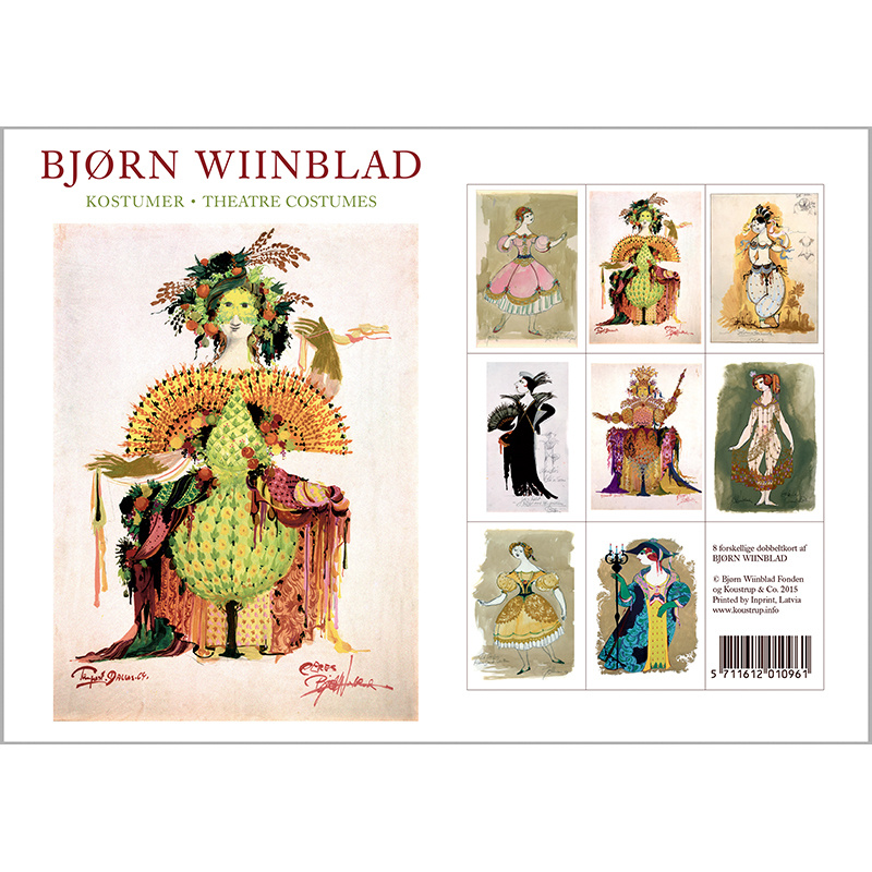 WIINBLAD COSTUMES - 8 cards