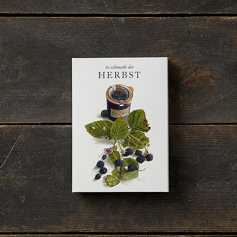 SO SCHMECKT DER HERBST - 8 cards (German)