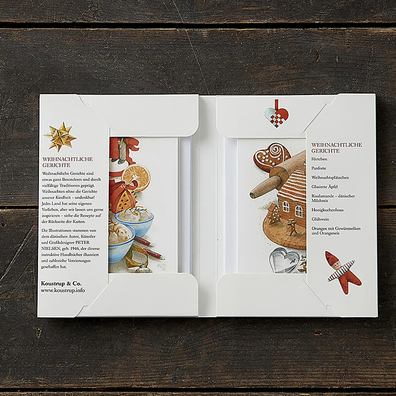 SO SCHMECKT WEIHNACHTEN - 8 cards (German)