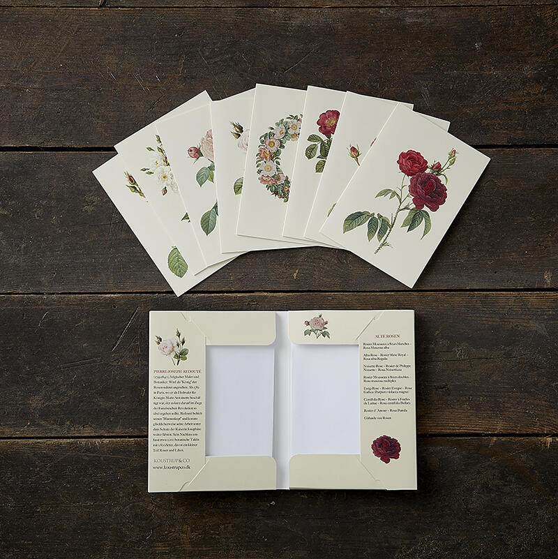 ALTE ROSEN - 8 cards (German)