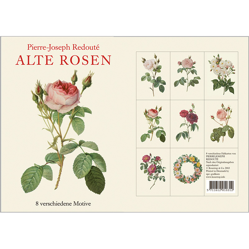 ALTE ROSEN - 8 cards (German)