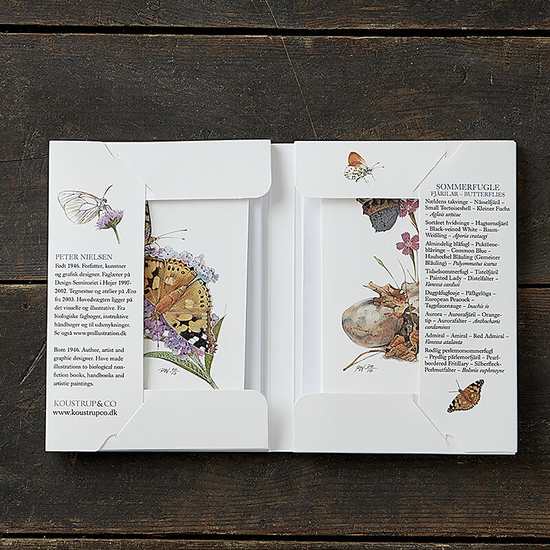 BUTTERFLIES - 8 cards