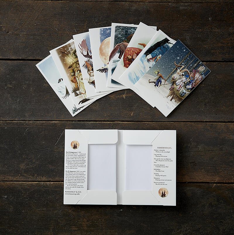 THE ELVES' CHRISTMAS - 8 cards