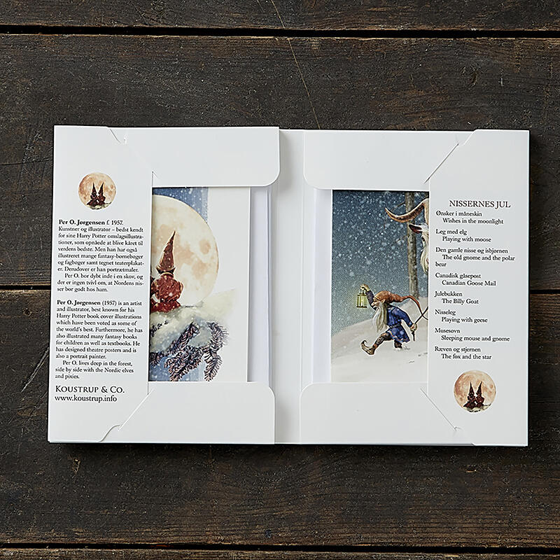 THE ELVES' CHRISTMAS - 8 cards