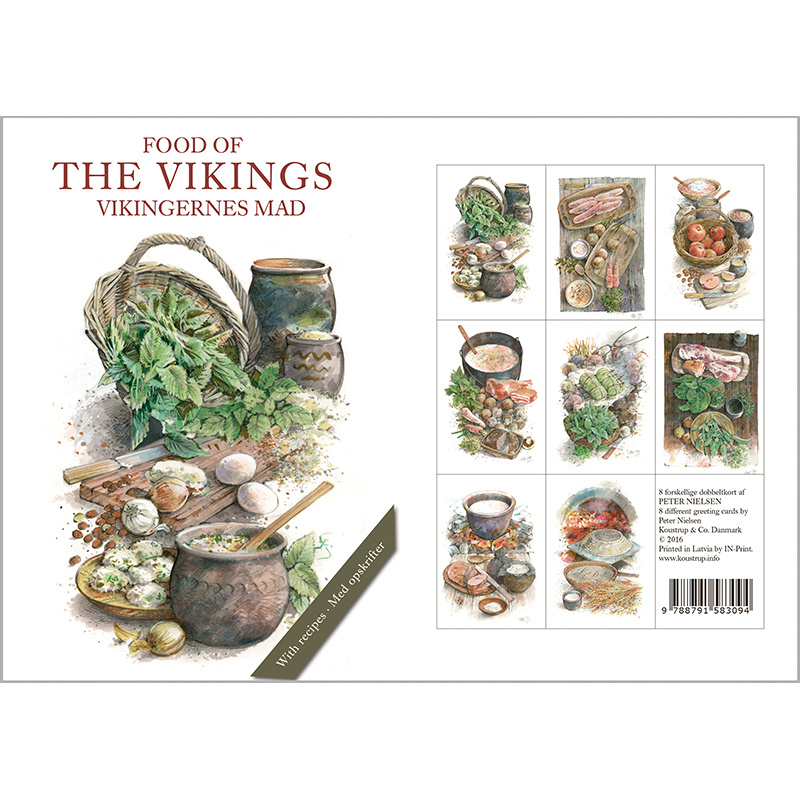 VIKING FOOD - 8 cards