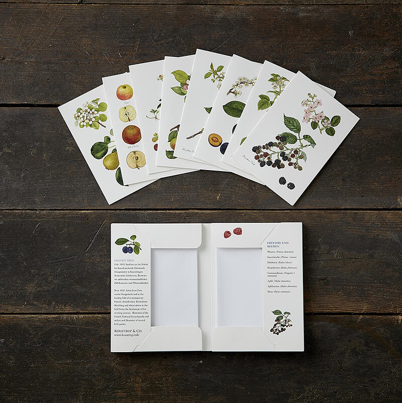FRÜCHTE UND BEEREN - 8 cards (German)