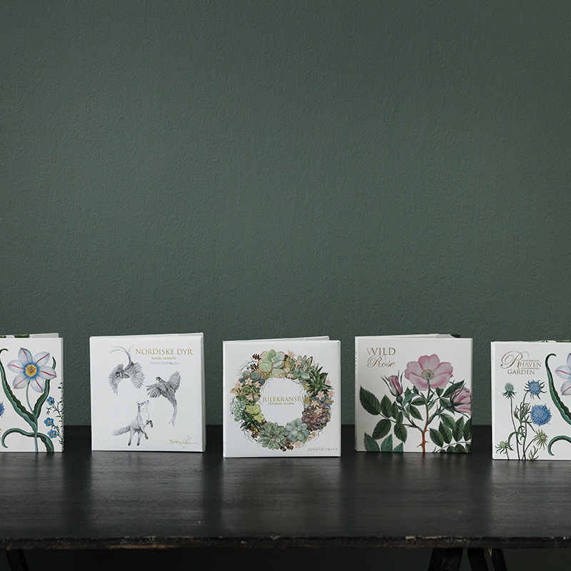 WILD ROSE - Square card set