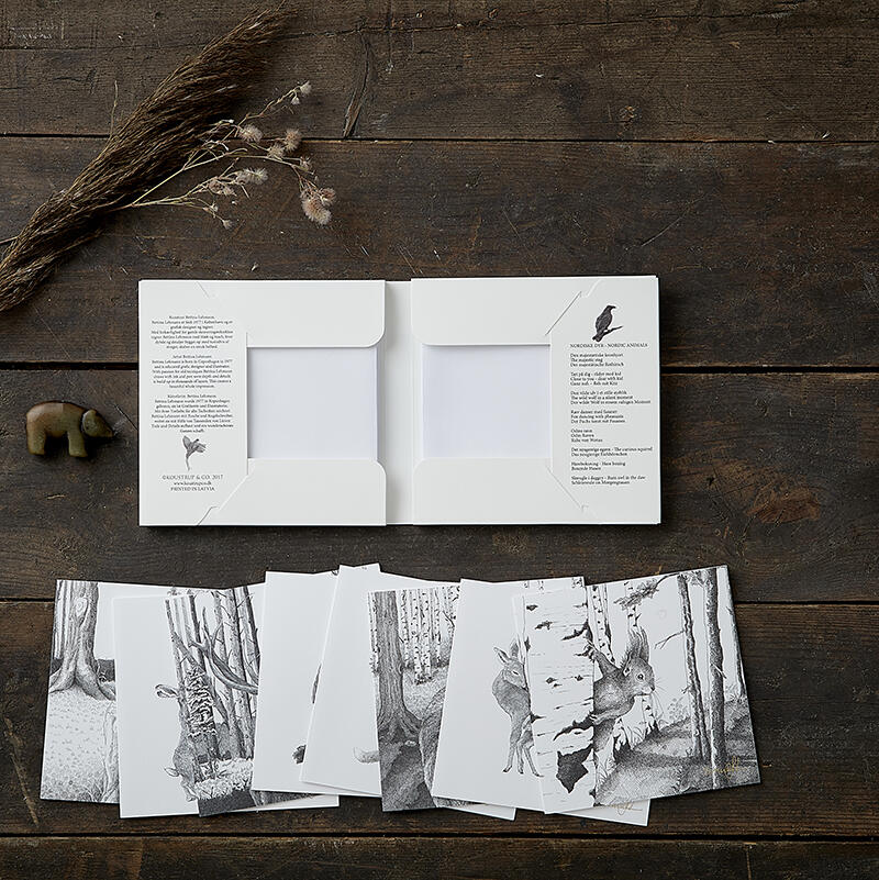 NORDIC ANIMALS - Square Card Folder