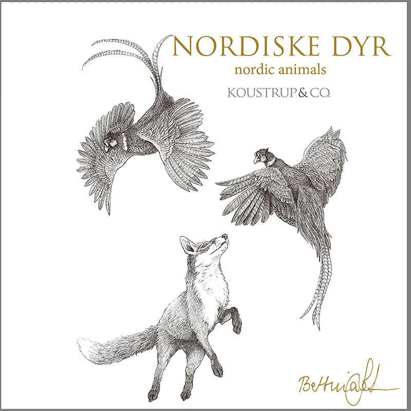 NORDIC ANIMALS - Square Card Folder