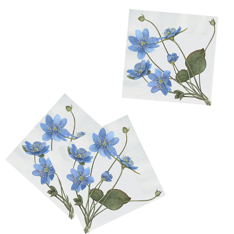 NAPKINS - Blue Anemone