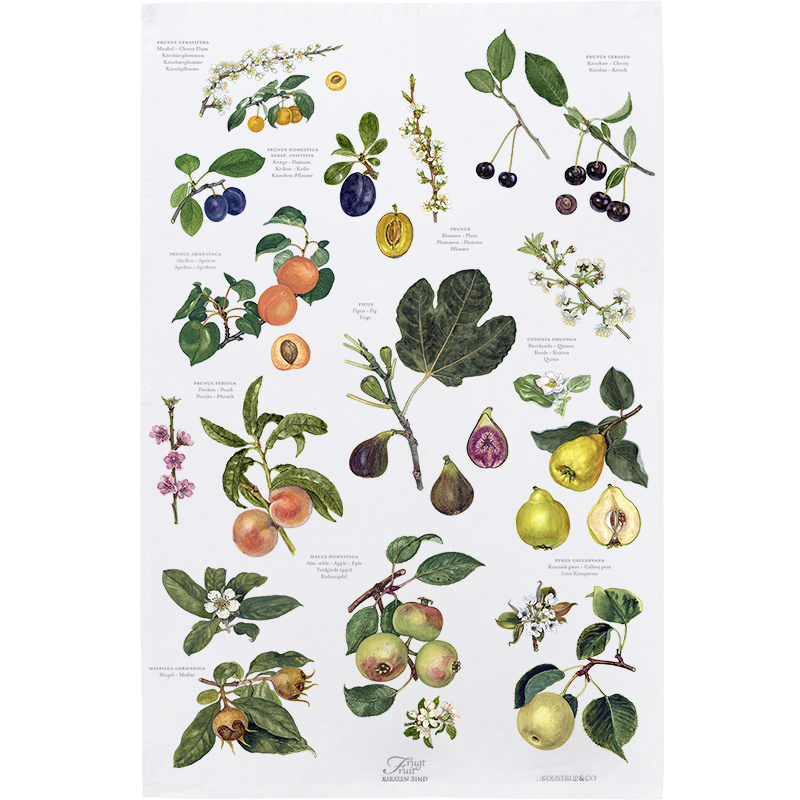 Fruit tea towel