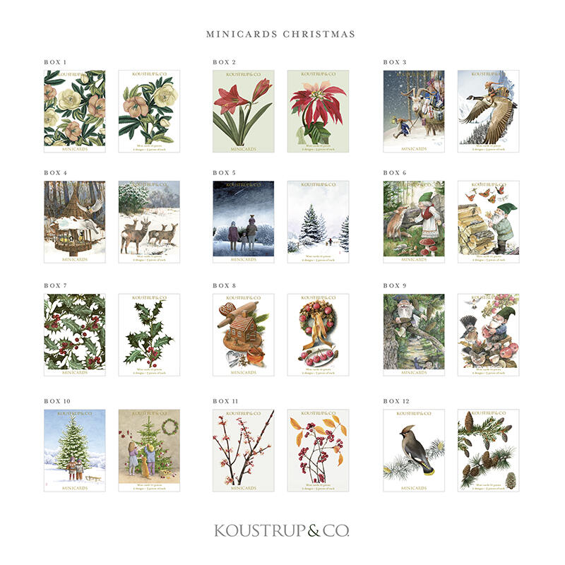 MINI CARDS - Christmas