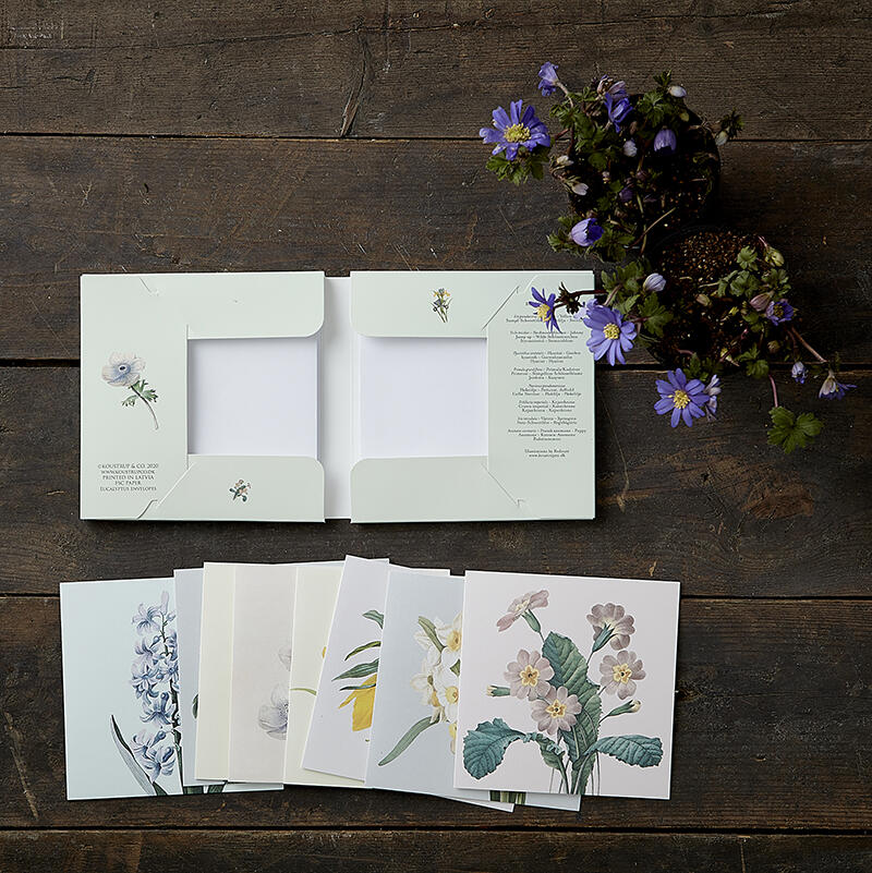 BLOOMING SPRING - Square card set