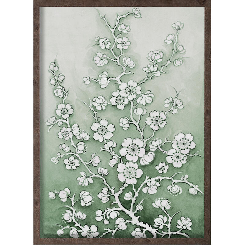 Cherry Blossom Green - ART PRINT - CHOOSE SIZE