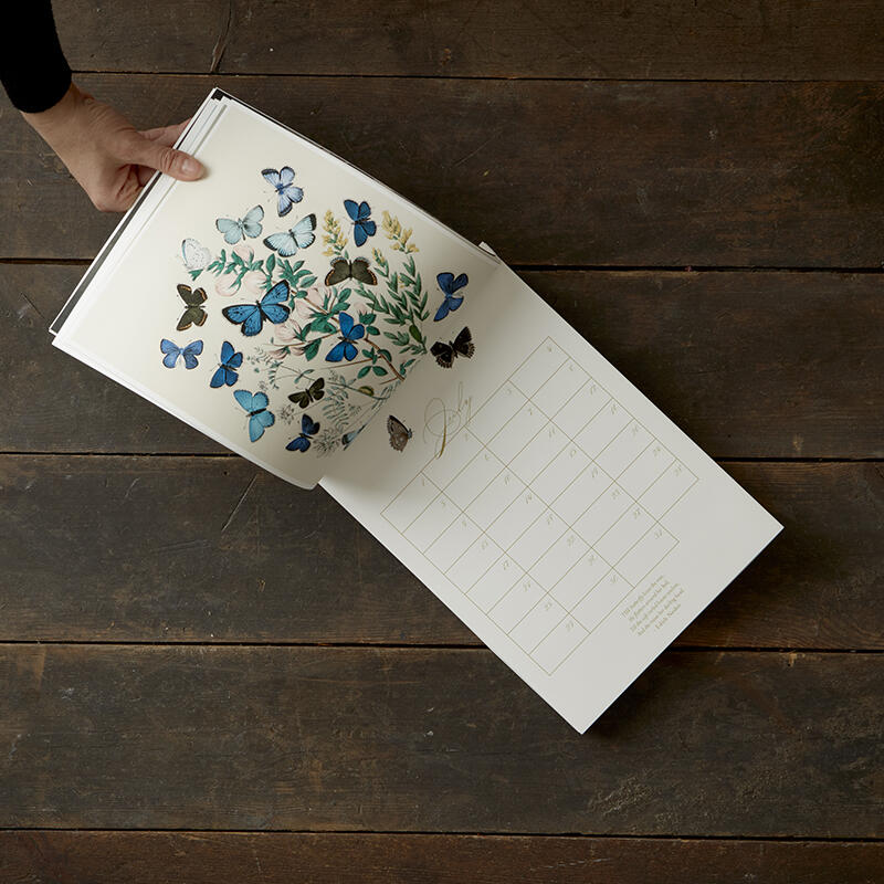 A4 Perpetual Calendar - Flowers and Poems - SOLD OUT