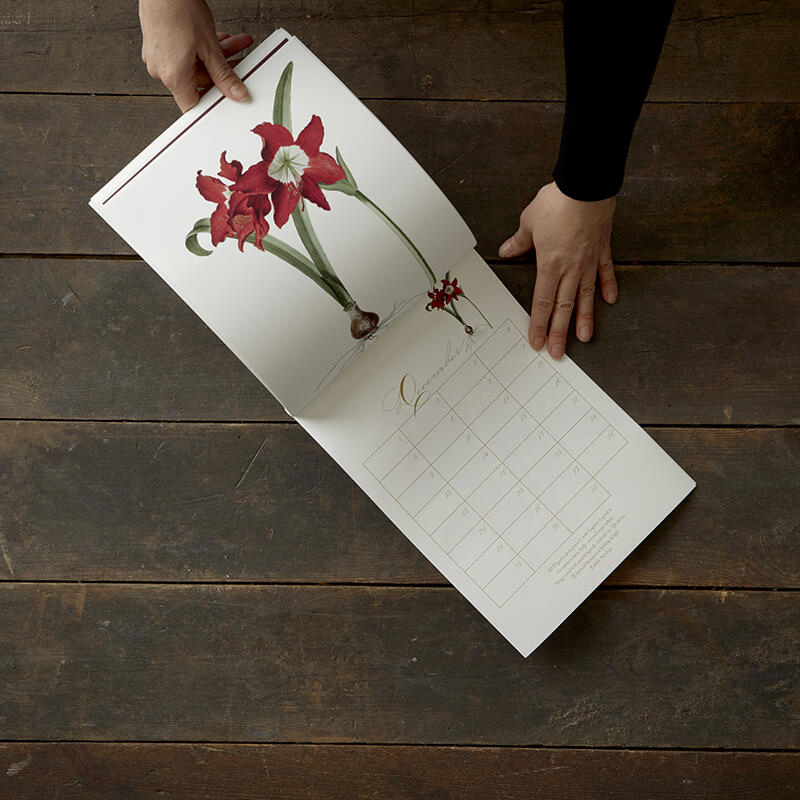 A4 Perpetual Calendar - Flowers and Poems - SOLD OUT