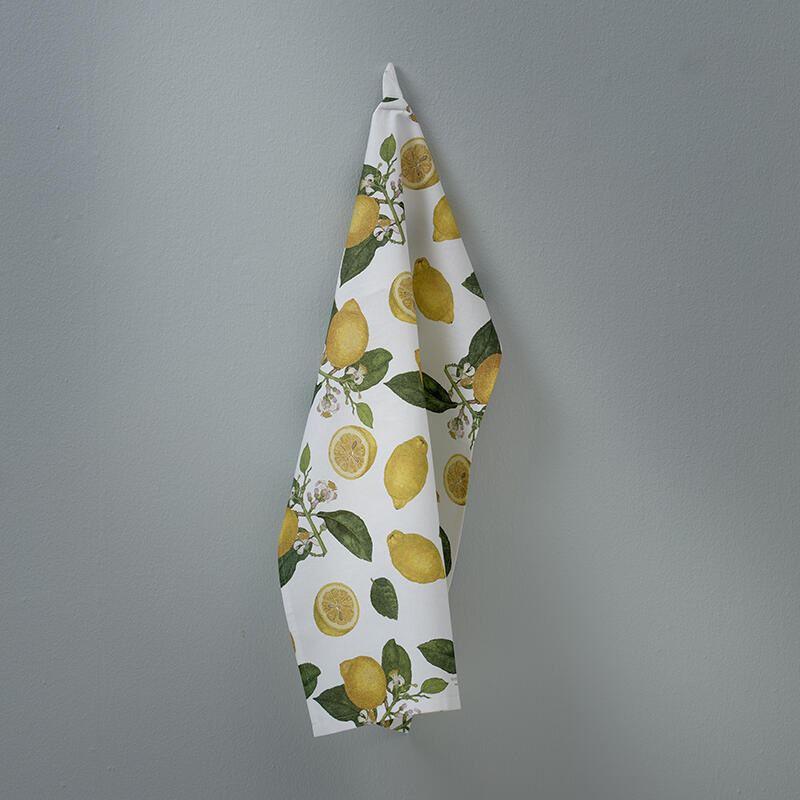 ORGANIC TEA TOWEL - Lemon