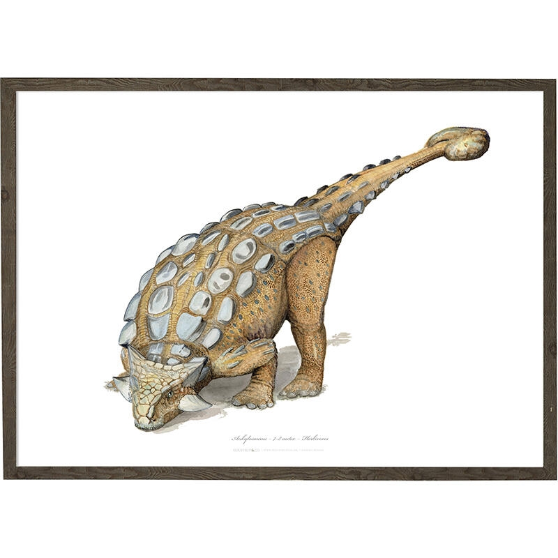 Ankylosaurus - Art Print - Choose Size