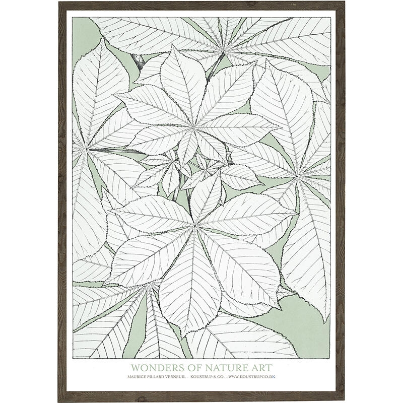 Leaves green - ART PRINT - CHOOSE SIZE