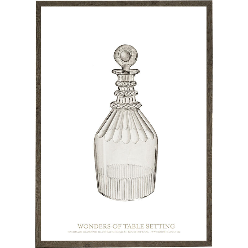 Decanter clear - Art print - Choose size