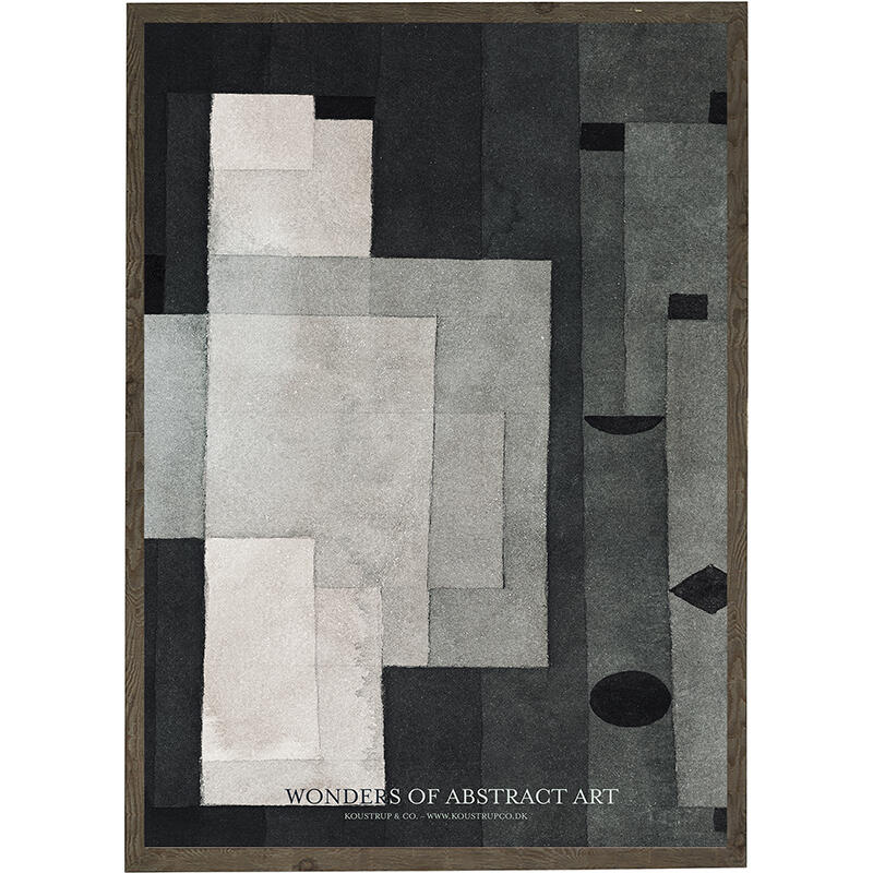 Abstract art black and white - ART PRINT - CHOOSE SIZE