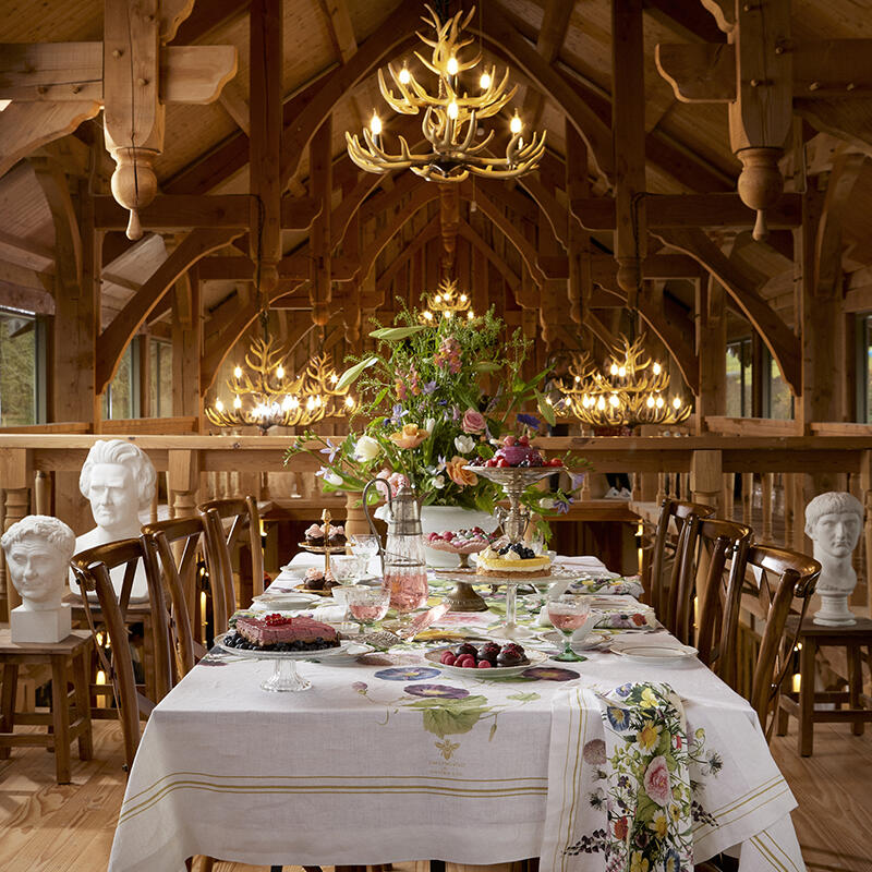 TABLECLOTH - Flower garden JL 145 x 220 cm