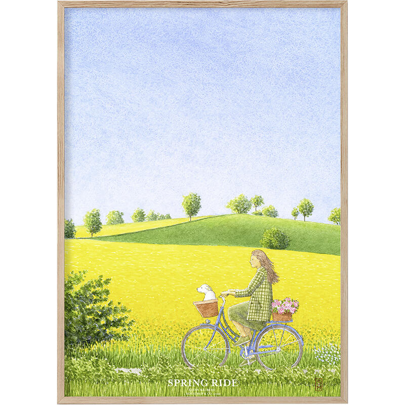 Spring ride - ART PRINT - CHOOSE SIZE