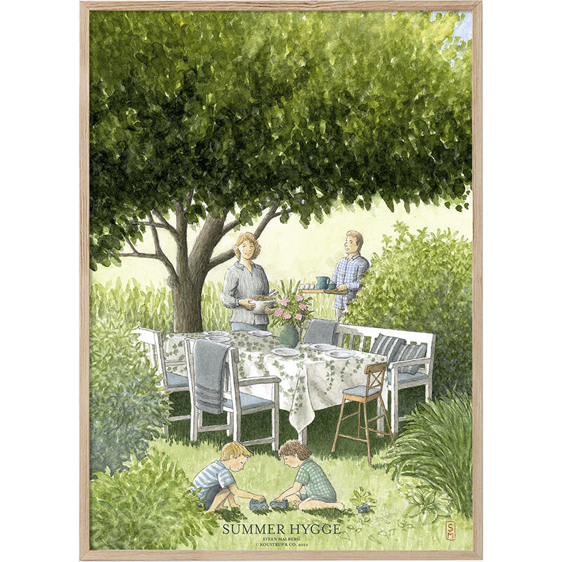 Summer hygge - ART PRINT - CHOOSE SIZE