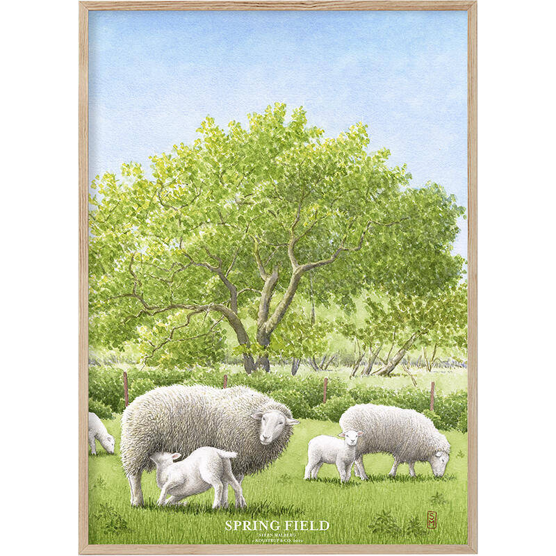 Spring field - ART PRINT - CHOOSE SIZE