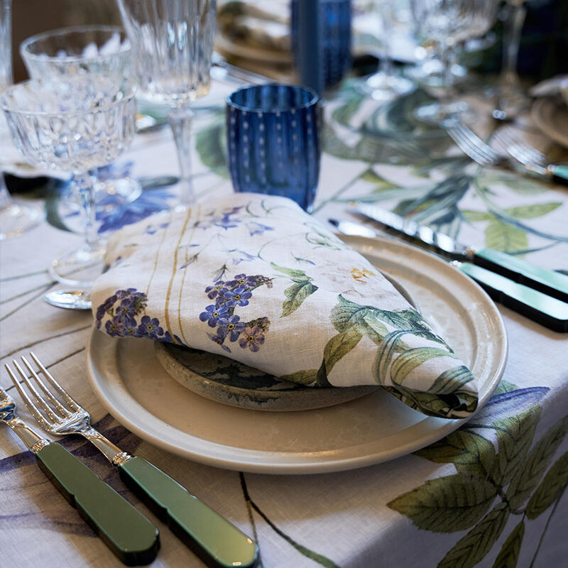 Tablecloth - Blue Flower Garden JL
