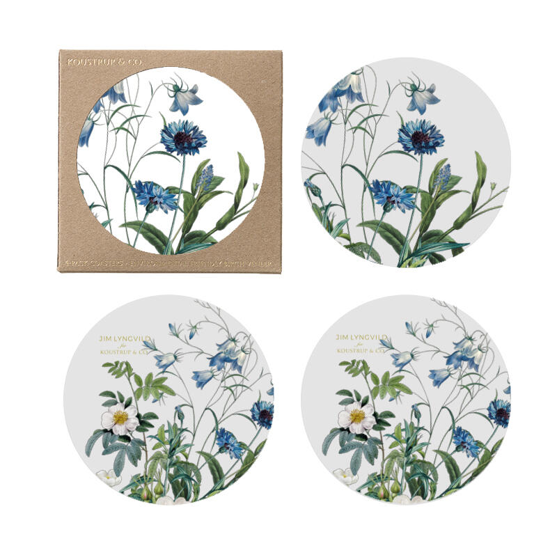 Coasters Blue Flower Garden