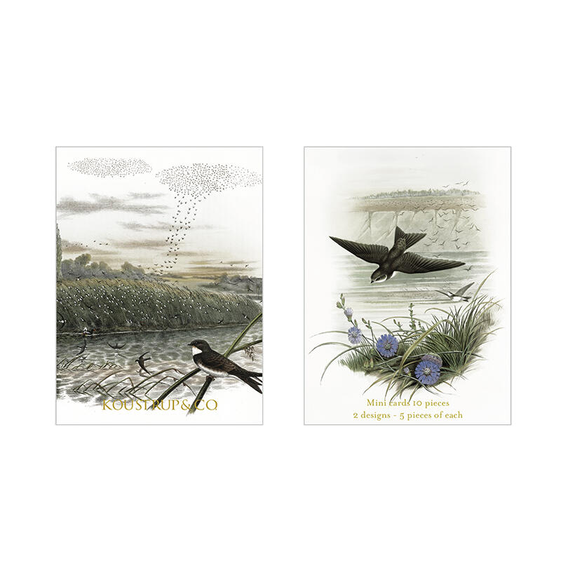 Mini Cards — Summer: Swallows