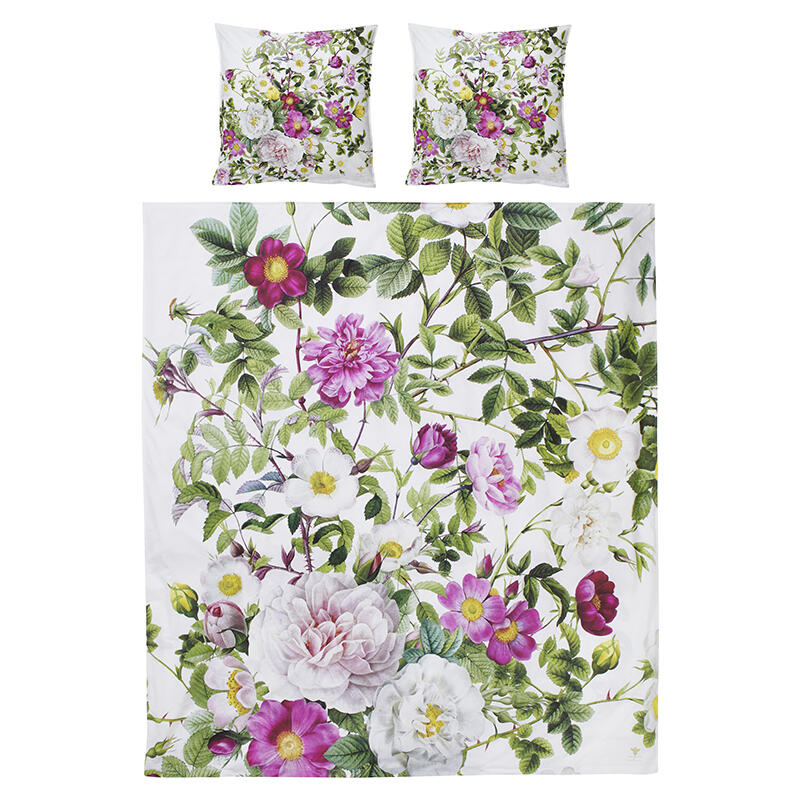 Organic double-duvet bedding set - Rose Flower Garden JL 200x220 cm