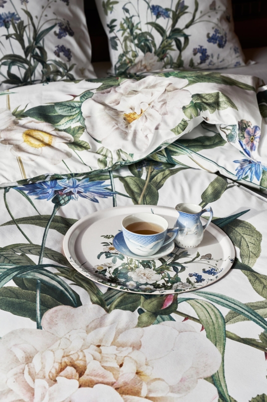 Organic bedding set - Blue Flower garden JL 135x200 cm - PLEASE NOTE THE SIZE!