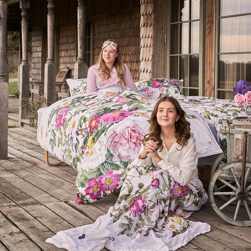 Organic bedding set - Rose Flower garden JL 140x220 cm