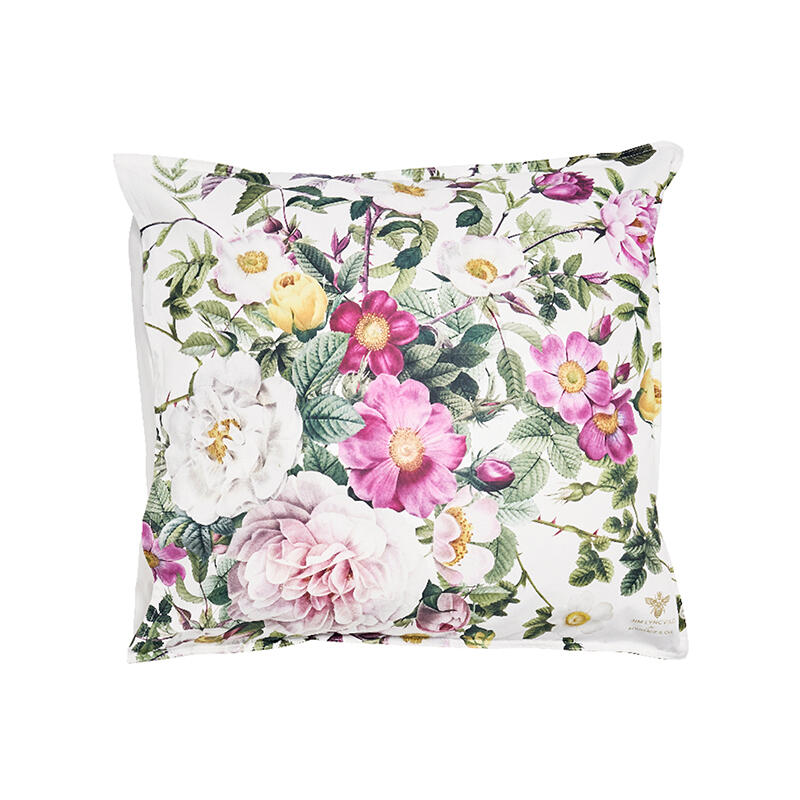 Organic pillowcase - Rose Flower Garden JL 60x63 cm