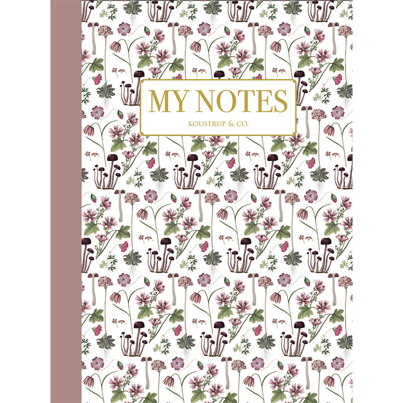 Notebook - Pink Floral Pattern