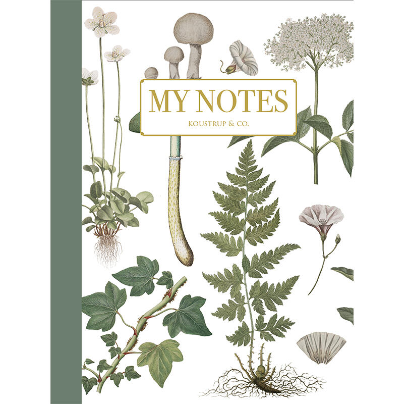 Notebook - Green Floral