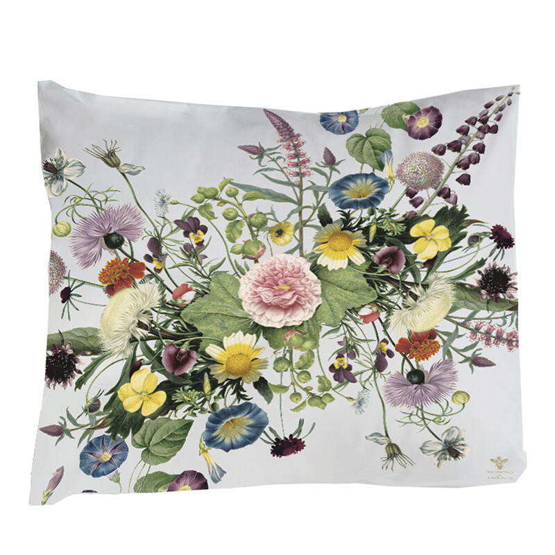 Organic pillowcase - Flower Garden JL 80x80 cm